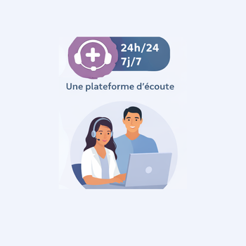 Plate-forme d'écoute pour les professionnels de santé