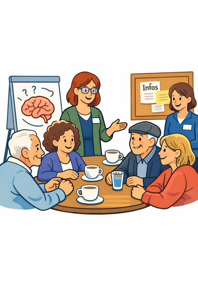 Un espace d’échange et de soutien autour des troubles de la mémoire