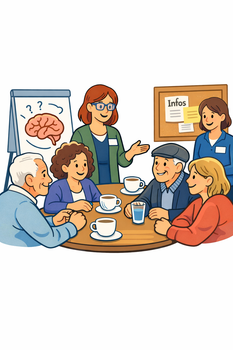 Un espace d’échange et de soutien autour des troubles de la mémoire