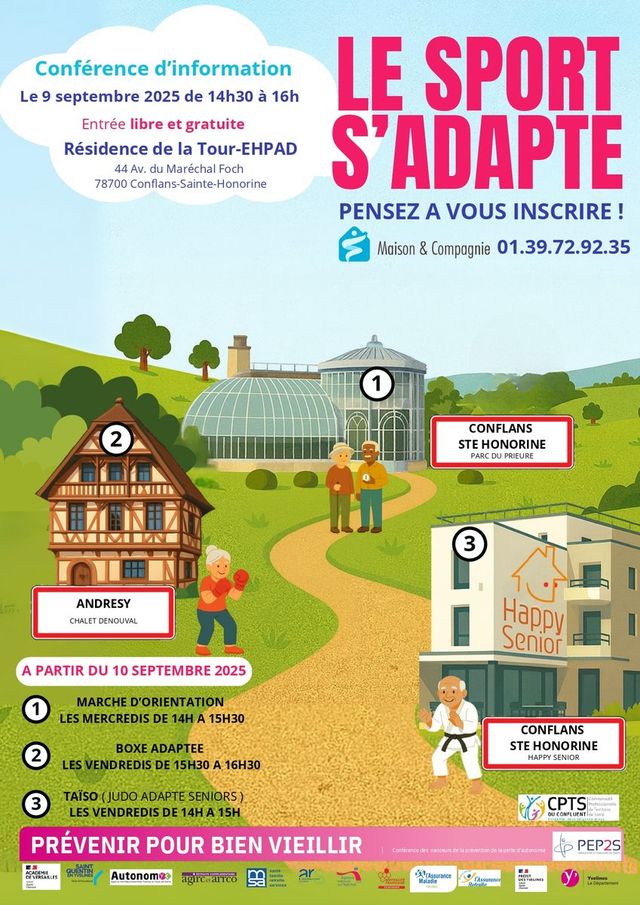 Le sport s'adapte !