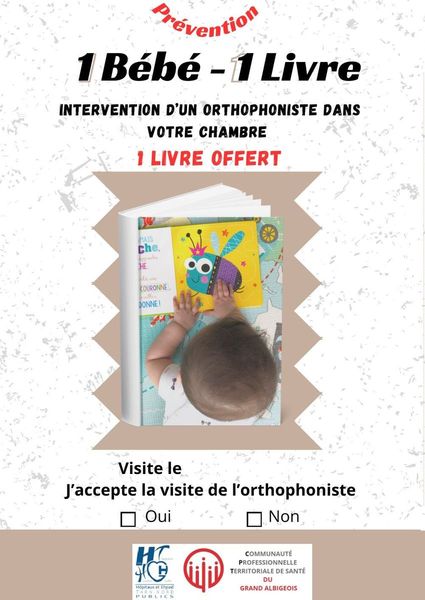 Un bébé, un livre