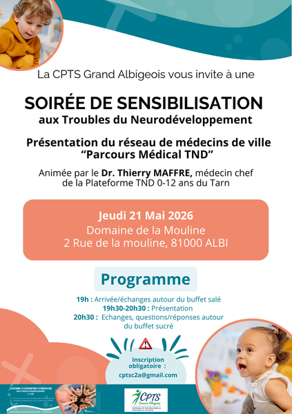 Conférence à destination des professionnels de santé 