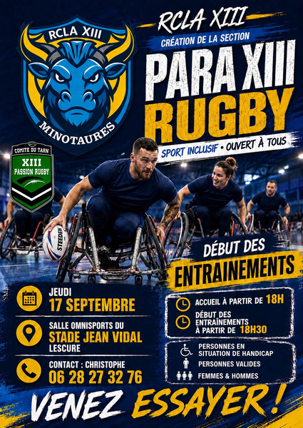 PARA RUGBY XIII