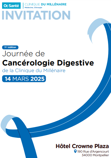 Première journée de Cancérologie Digestive de la Clinique du Millénaire 