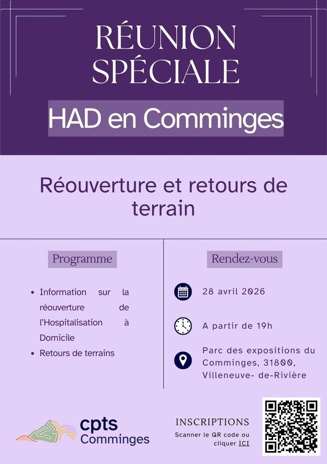 Réunion spéciale : Hospitalisation A Domicile en Comminges
