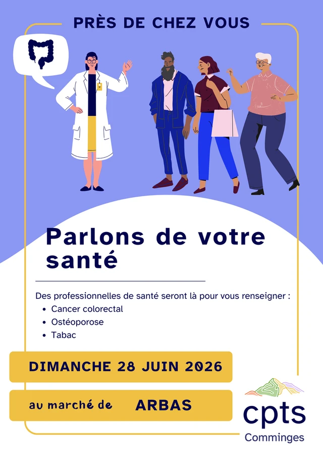 Stand de prévention à Arbas