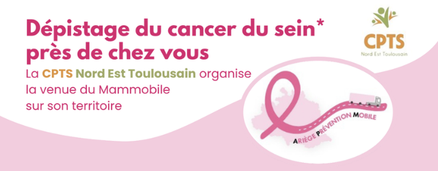 🎀 Une semaine exceptionnelle de prévention avec le Mammobile sur notre territoire 🎀