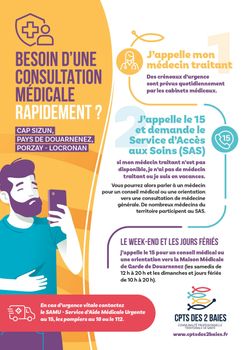 Besoin d’un  médecin ? 