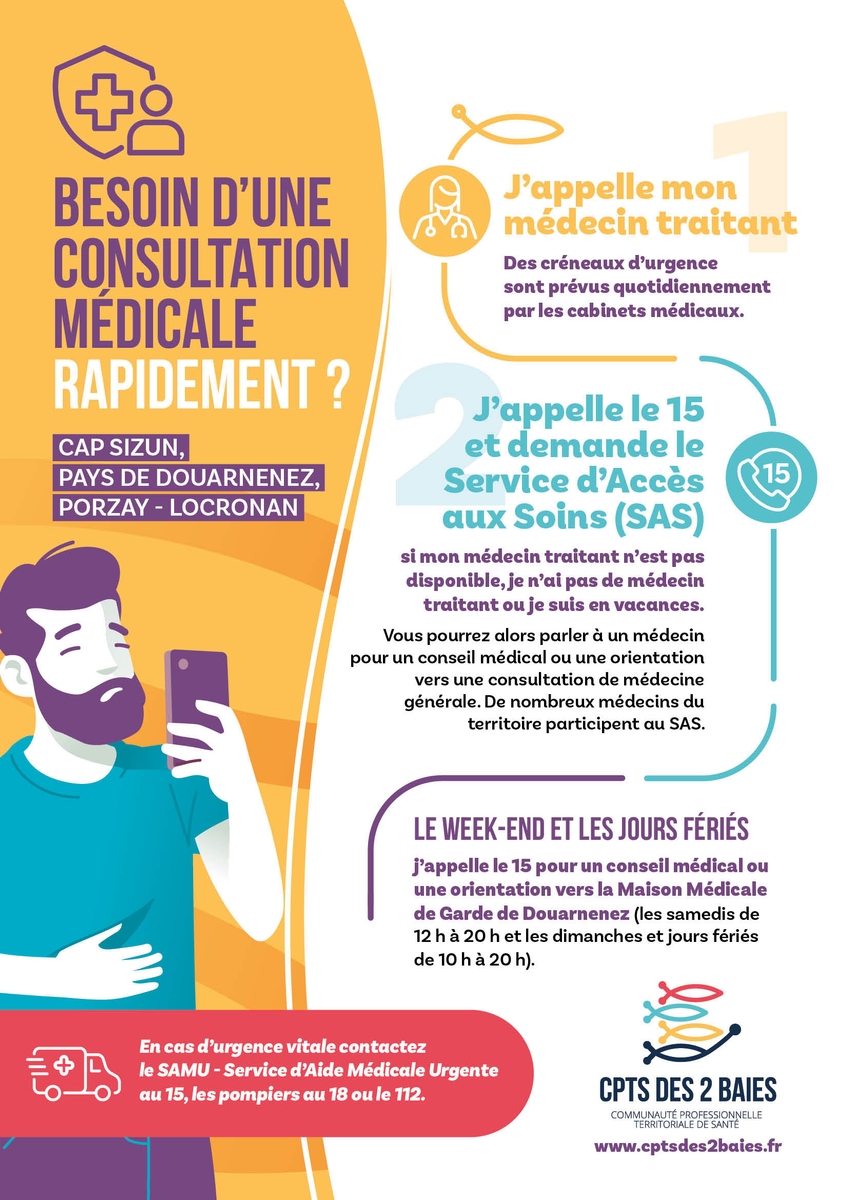 Image du parcours de soins Besoin d’un  médecin ? 