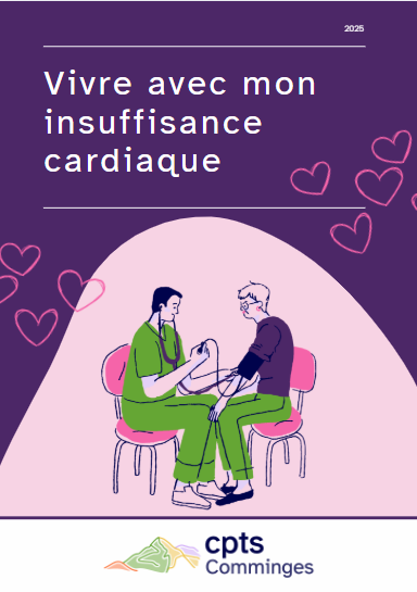 Lien vers le livret d'information à destination des personnes atteintes d'insuffisance cardiaque.
